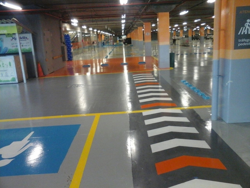 serviços de pintura epóxi em piso Brasília